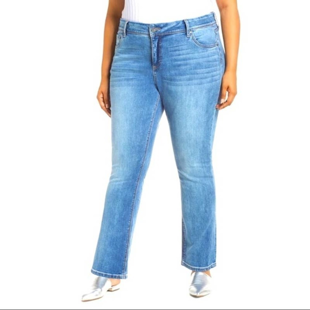 KUT from the Cloth Greta Ankle Bootcut Jeans SZ 14​​​​​​​